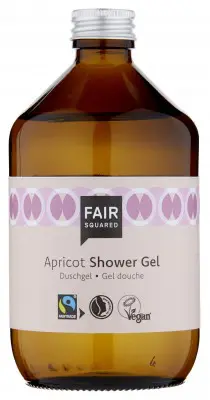 FAIR SQUARED Shower Gel Apricot 500ml ZERO WASTE