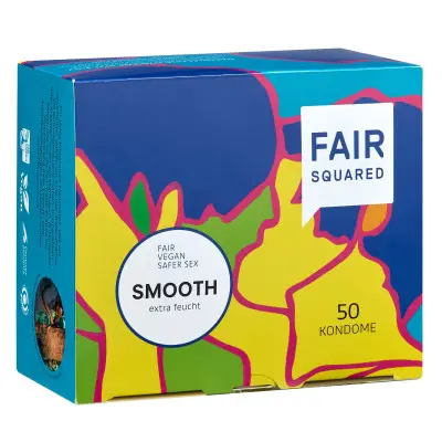 FAIR SQUARED SMOOTH Kondome 50er