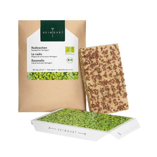 HEIMGART Microgreens „Radieschen“ Saatgutpads