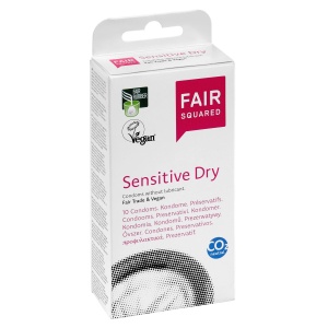 FAIR SQUARED Kondome Sensitive Dry 10er – vegan