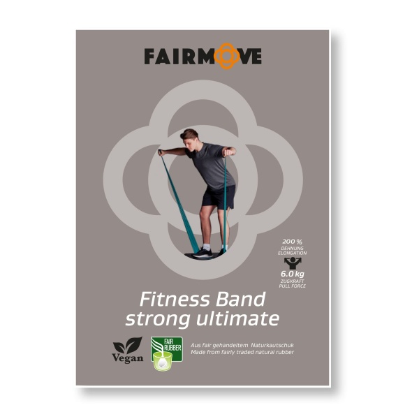 FAIR MOVE Fitness Band strong ultimate silver