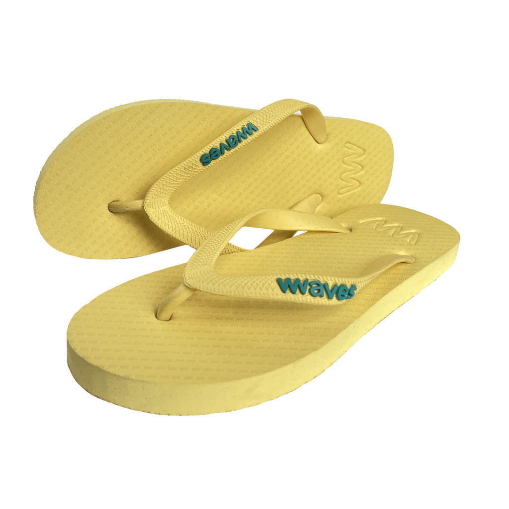 WAVES Flipflops Gelb