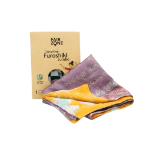 FAIR ZONE Furoshiki Geschenktuch XL (110 x 110)