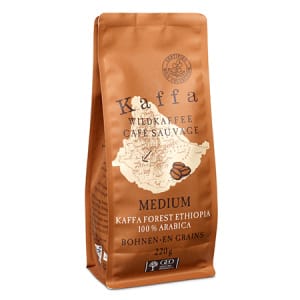 Kaffa Medium Bohnen 220g. Bio & Fairtrade