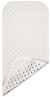 FAIR ZONE Badematte "Perlweiß" 76*34cm