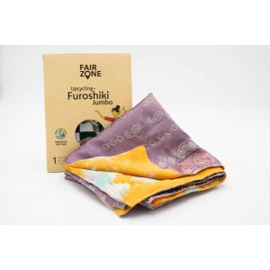 FAIR ZONE Furoshiki Geschenktuch  XL (110 x 110)