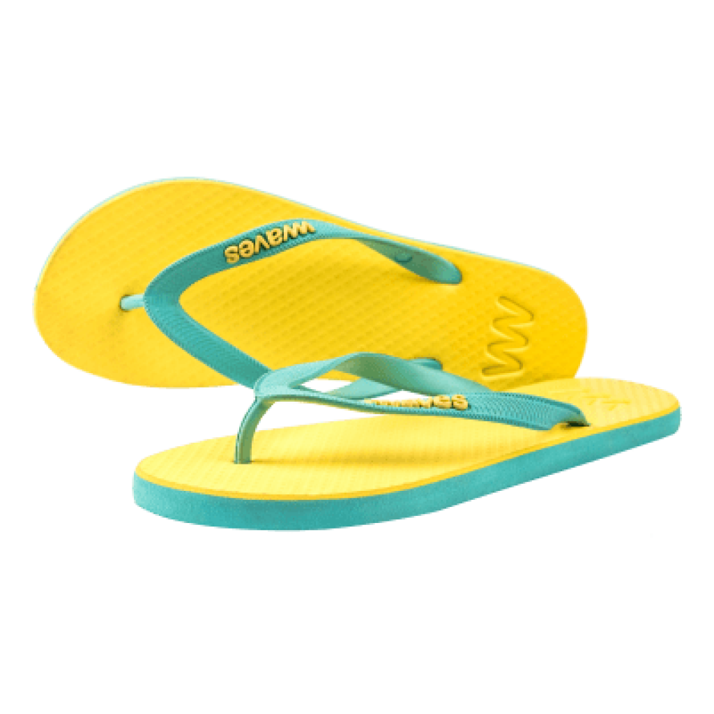 FAIRMOVE WAVES Gelb / Hellblau Grösse 35 (UK 3)