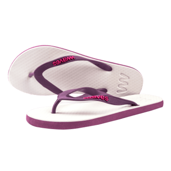FAIRMOVE WAVES Violett / Weiss Grösse 35 (UK 3)
