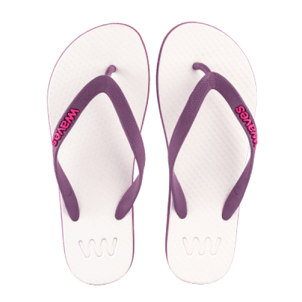 FAIRMOVE WAVES Violett / Weiss Grösse 35 (UK 3)