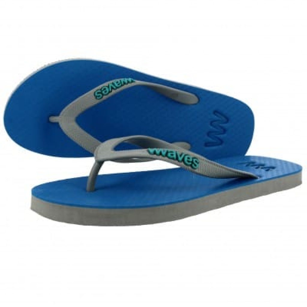 FAIRMOVE WAVES Grau / Blau Grösse 35 (UK 3)