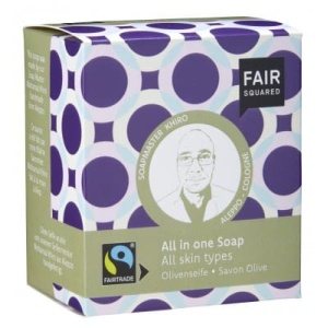 FAIR SQUARED All in One Seife Olive für alle Hauttypen – 2x80gr.