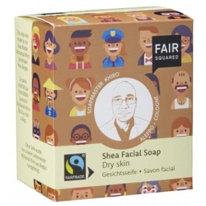 FAIR SQUARED Gesichtsseife Shea für trockene Haut – 2x80gr.