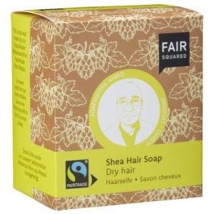 FAIR SQUARED Haarseife Shea für trockenes Haar – 2x80gr.