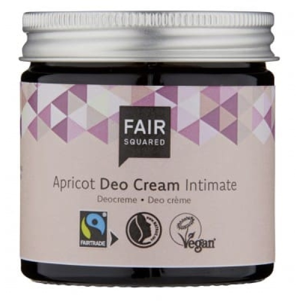 FAIR SQUARED Intimate Deo Cream Apricot 50ml ZERO WASTE