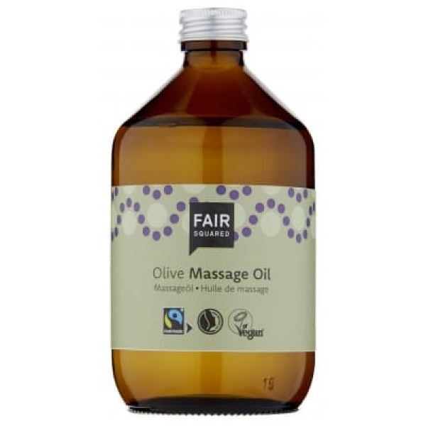 Fair Squared Massage Oil Olive 500ml ZEROWASTE