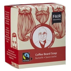 FAIR SQUARED Bartseife Coffee – 2x80gr.