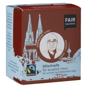 FAIR SQUARED Kölschseife för kuselich Hoor (bei schnell nachfettendem Haar)