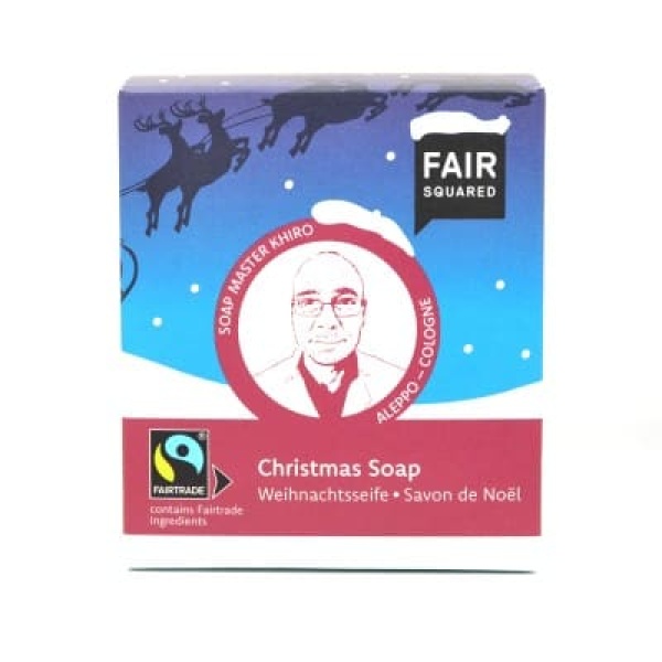 FAIR SQUARED Christmas Soap 2 x 80g