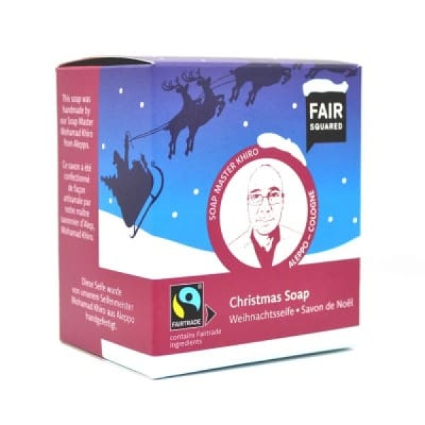 FAIR SQUARED Christmas Soap 2 x 80g
