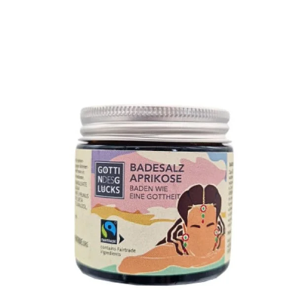 Göttin des Glücks Badesalz Aprikose 50g