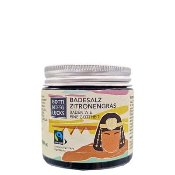 Göttin des Glücks Badesalz Zitronengras 50g