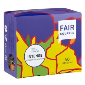 FAIR SQUARED INTENSE Kondome 50er