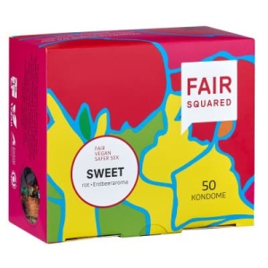 FAIR SQUARED SWEET Kondome 50er