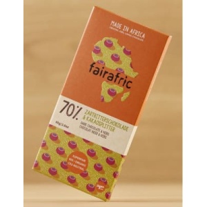 FAIRAFRIC BIO Zartbitter & Splitter 70% 80g