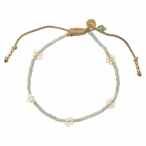 A BEAUTIFUL STORY Sunshine Aventurine Gold Bracelet