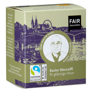 FAIR SQUARED Basler Bierseife mit Bio Unser Bier