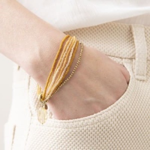 A BEAUTIFUL STORY Nirmala Citrine Gold Bracelet