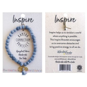 WORLDFINDS Kantha Connection Armband/Bracelet – Inspire (BR-3014-peri)