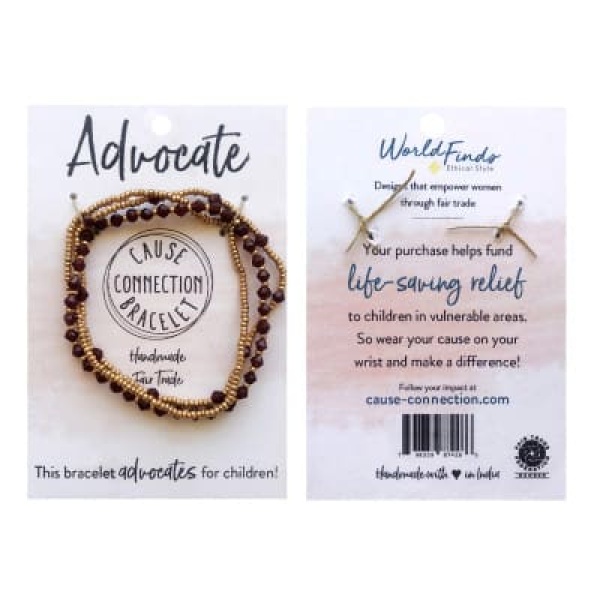 WORLDFINDS Cause Armband/Bracelet Advocate (BR-3064-advocate)