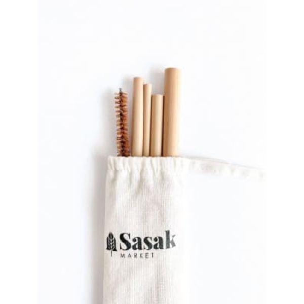 SASAK MARKET Bamboo Straws