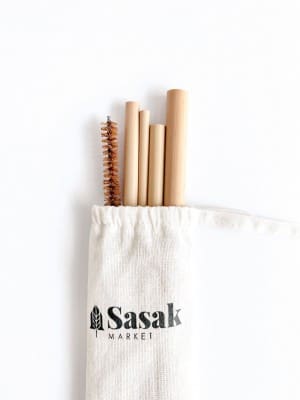 SASAK MARKET Bamboo Straws