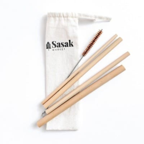 SASAK MARKET Bamboo Straws
