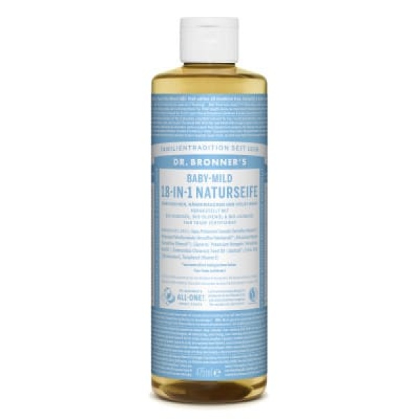 Dr. Bronner's Flüssigseife Baby-Mild 475 ml