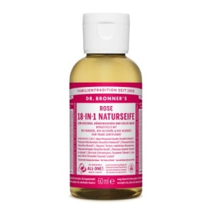 Dr. Bronner’s Flüssigseife Rose 60 ml