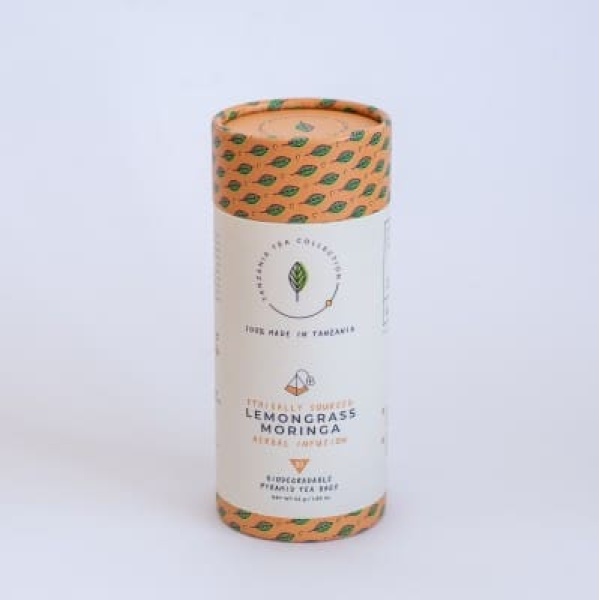 KAZI YETU Lemongrass Moringa - 20 Teepyramiden 50-60g