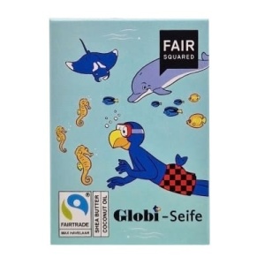 FAIR SQUARED Globi Seife 80g