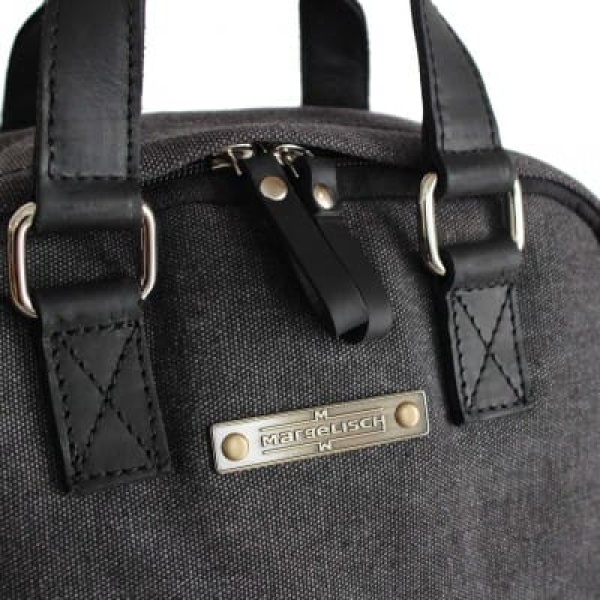 MARGELISCH Minu 1 Canvas Rucksack charcoal