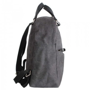 MARGELISCH Minu 1 Canvas Rucksack charcoal