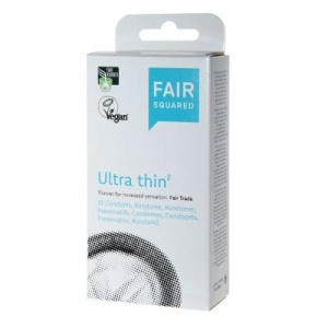 Fair Squared Kondome Ultra Thin 10er – vegan