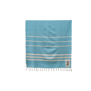 ClickClack Fair Trade Tuch Baumwolle blau weiss