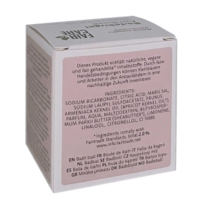 FAIR CARE Badekugel Aprikose (1 Stück)