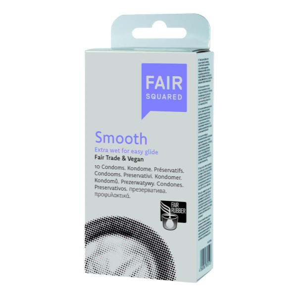 Fair Squared Kondome Smooth 10er - vegan