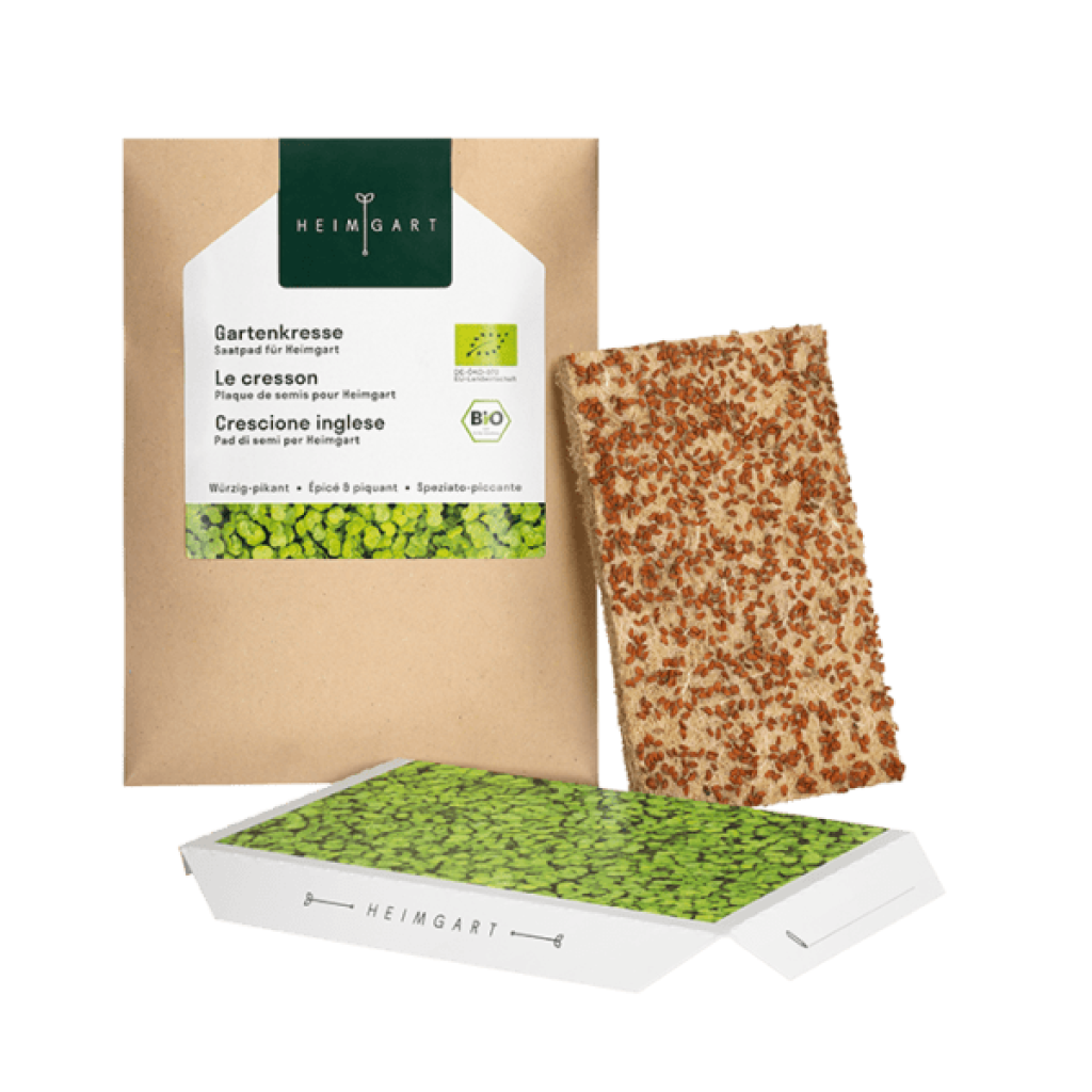 HEIMGART Microgreens "Gartenkresse Saatgutpads