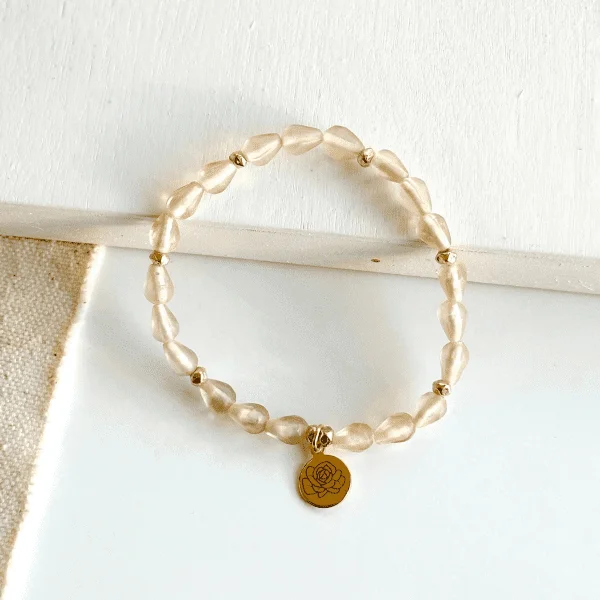 WORLDFINDS Geburtsmonat Armband “botanical collection” Juni – Bild 2