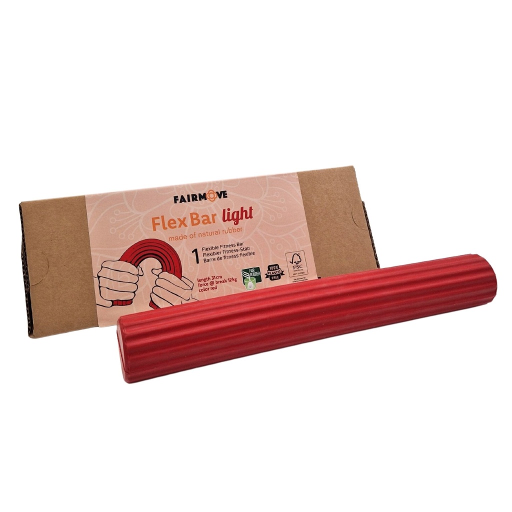 FAIR MOVE Fitness Bar Light (Red) 12 Kilo - 31cm / 4,5cm