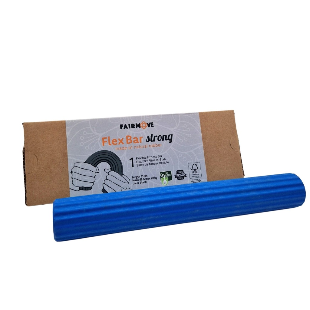 FAIR MOVE Fitness Bar Strong (Blue) 20 Kilo - 31cm / 4,5cm